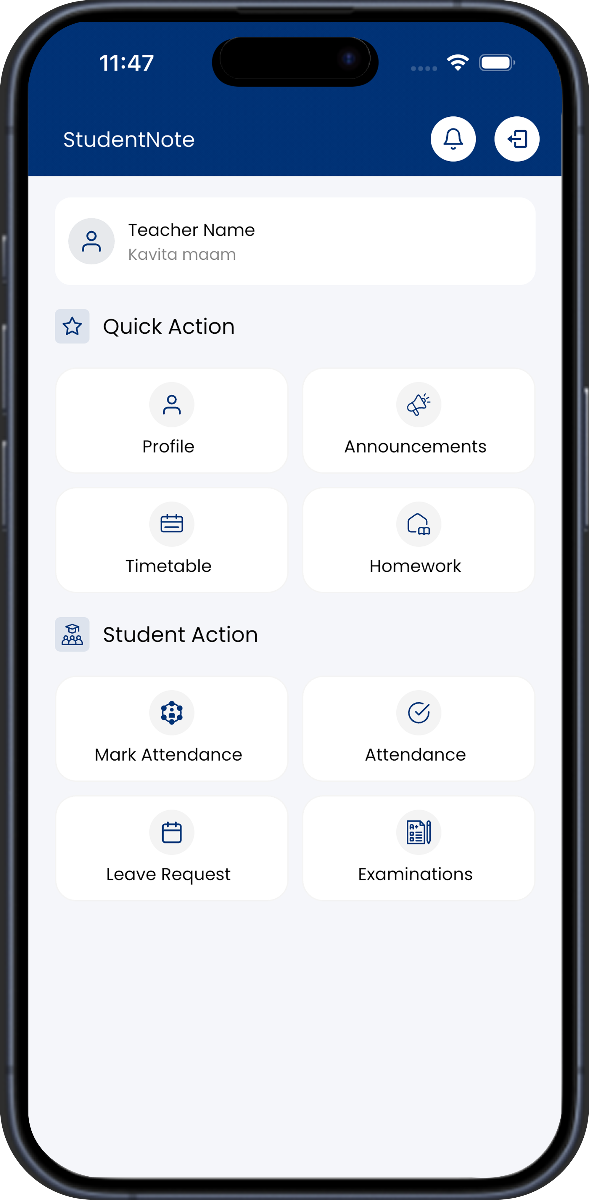 Teacher App