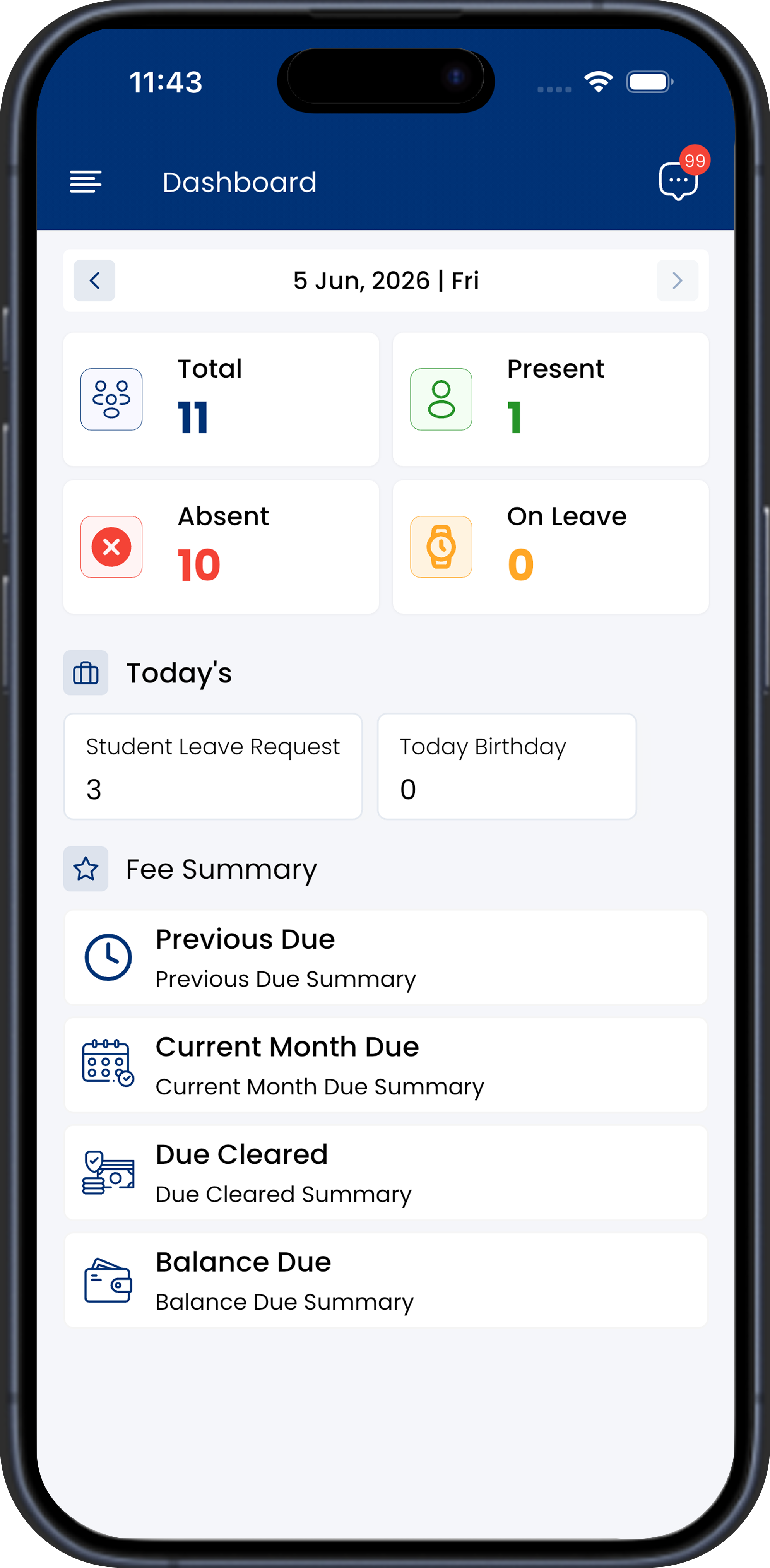 Admin App